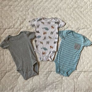 Carter’s Little Planet Organic Short Sleeve Bodysuits